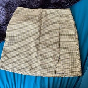 Urban outfitters plaid skirt